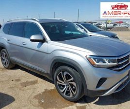 VOLKSWAGEN ATLAS 2021, 3.6L, 4X4, SEL PREMIUM, PO GRADOBICIU 3.6 BENZYNA