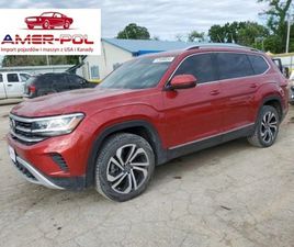 VOLKSWAGEN ATLAS 2021R., 2,0L SEL PREMIUM 2.0 BENZYNA 235KM