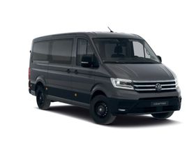 VOLKSWAGEN CRAFTER 35 FURGON SILNIK: 2,0 L EU6 SCR 177 KM / SKRZYNIA BIEGÓW: PRZEDNI NAPĘD AUTOMATYCZNA 8-BIEGOWA ROZSTAW OSI: 3640 MM