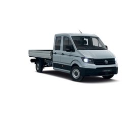 VOLKSWAGEN CRAFTER 35 SKRZYNIOWY Z PODWÓJNĄ KABINĄ SILNIK: 2,0 L EU6 SCR 177 KM / SKRZYNIA BIEGÓW: PRZEDNI NAPĘD MANUALNA 6-BIEGOWA ROZSTAW OSI: 4490 MM