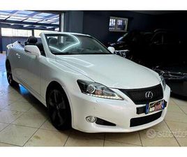 LEXUS IS 250 F-SPORT 2.5 V6 CABRIO/COUPE 208CV