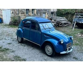 CITROEN 2CV 1962 CITROEN 2CV BLEU MANUEL, 4 VITESSES CONDUITE À GAUCH...
