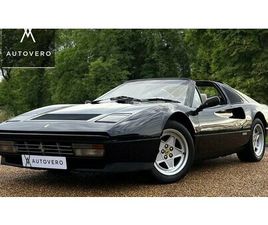 1986 FERRARI 328 NOIR MANUEL, 5 VITESSES CONDUITE À DROIT...