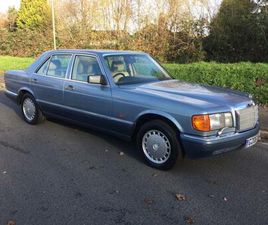 MERCEDES CLASSE S S 420 1989 MERCEDES-BENZ S CLASS 420 SE 4DR AUTO W126 SALOON PETROL AUTOMATIC