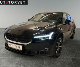 2020 POLESTAR 2 LONG RANGE DUAL MOTOR 78 KWH SEDAN FIREHJULSTRÆK AUT 4D 142.000 KM KR 159.700