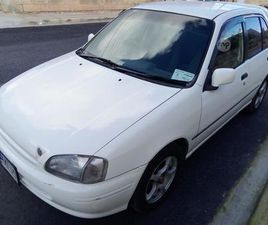 TOYOTA STARLET WITH MANUAL GEARBOX (((( ENGINE 15 DIESEL)) LICENSE PAID TILL MAY 2026 WITH AIR CONDITION AND WITH POWER STERING