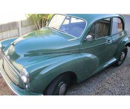 1956 MORRIS MINOR VERT MANUEL, 4 VITESSES CONDUITE À DROI...