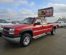 2003 CHEVY SILVERADO 2500HD EXT CAB LONG BED 4X4
