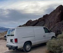 2014 WHITE FORD E150 VAN