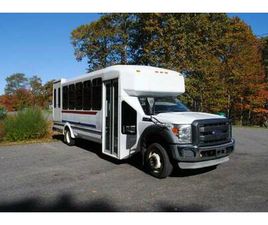 2012 FORD F550 ELDORADO 14 PASS BUS WHEEL CHAIR LIFT V10 GAS LOW MILES