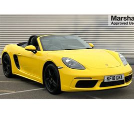 PORSCHE BOXSTER 2018 PORSCHE BOXSTER 2.0 2DR PDK