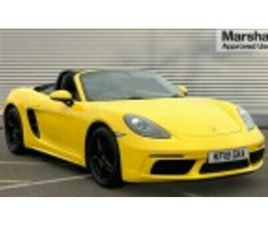 PORSCHE 718 BOXSTER PORSCHE BOXSTER 718 BOXSTER ROADSTER 2.0 2DR PDK