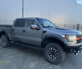 FORD F-150 RAPTOR SVT 6.2 4X4 SUPERCREW MARGE LPG-G3 MAT GRIJS WRAP, VOLL LEDER, GLASDAK, DEKSEL, SONY, LIER, TREKHAAK, LMV