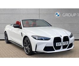 BMW M4 COMPETITION M XDRIVE CONVERTIBLE 3.0 2DR