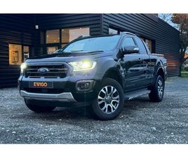 SUPER CABINE 2.0 TDCI 215 WILDTRAK 4X4 - ATTELAGE - 1ERE MAIN - SUIVI CONSTRUCTEUR - CARPLAY