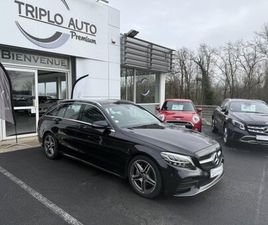 MERCEDES CLASSE C BREAK 220 D - BVA 9G-TRONIC AMG LINE - ATTELAGE CAMERA AR GPS