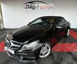 MERCEDES CLASSE E CABRIOLET 220 CDI FASCINATION A