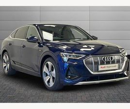 AUDI E-TRON SPORTBACK 230KW 50 QUATTRO 71KWH S LINE 5DR AUTO