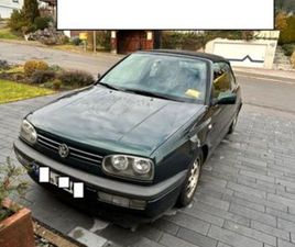 VOLKSWAGEN GOLF CABRIOLET TÜV 11,2026