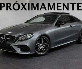 MERCEDES-BENZ CLASE E DESCAPOTABLE AUTOMÁTICO DE 2 PUERTAS