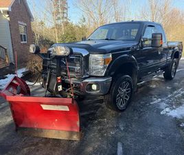 FORD F250 2012 FORD F-250 4X4 6.2 GAS PERSONAL PLOW 295K