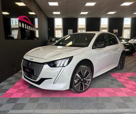 PEUGEOT 208 ELECTRIQUE 50 KWH 136CH GT - 1ÈRE MAIN - CAMÉRA 360 - VOLANT GT - ENTRETIEN À JOUR