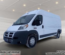RAM PROMASTER CARGO VAN 2018 2500 TOIT