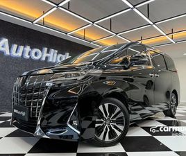 2022 TOYOTA ALPHARD 2.5 G MPV [KM17.000] NIK2022 BLACK ON BEIGE PILOT SEAT HEATER SEAT RECORD ATPM #AUTOHIGH #BEST OFFER