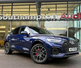 AUDI Q5 50 TFSI E AUDI Q5 2.0 TFSIE 50 EDITION 1 SPORTBACK 5DR PETROL PLUG-IN HYBRID S TRONIC QUATTRO EURO 6 (START/STOP) 17.9KWH (299 PS)
