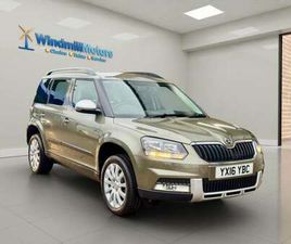 2016 SKODA YETI 2.0 TDI CR SE BUSINESS 5DR HATCHBACK DIESEL MANUAL