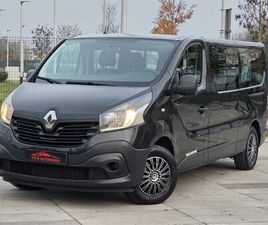 RENAULT TRAFIC 1.6 TDCI PASSENGER 8+1 2018G NIJE UVOZ! REG DO 12/2026G