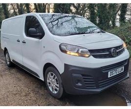 VAUXHALL VIVARO 2020 VAUXHALL VIVARO 2900 1.5D 100PS DYNAMIC H1 VAN PANEL VAN DIESEL MANUAL