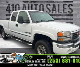 2005 GMC SIERRA 2500HD SLE EXTENDED CAB