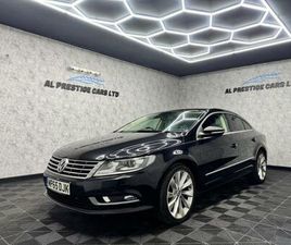 VOLKSWAGEN CC 2.0 TDI BLUEMOTION TECH GT DSG EURO 6 (START/STOP) 4DR DIESEL AUTOMATIC