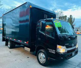2016 HINO 195 TURBO DIESEL 184K.MI.17FT.ALUMINUM BLACK BOX TRUCK*SALE*