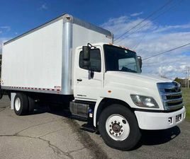 HINO MOTORS 268 2017 HINO 268 20' BOX WITH LIFTGATE **NON-CDL**