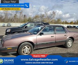 1989 PONTIAC 6000 LE SEDAN