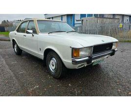 1977 FORD GRANADA BLANC MANUEL CONDUITE À DROITE IN ROYAU...