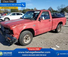CHEVROLET S10 1988 CHEVROLET S10 PICKUP 2WD REGULAR CAB