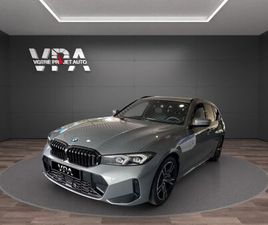 BMW SÉRIE 3 330I XDRIVE M SPORT 245CH • CAMÉRA RECUL ACC HIFI SHADOWLINE SIÈGES BLUETOOTH, APPLE CARPLAY & ANDROID AUTO