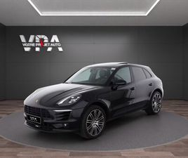 PORSCHE MACAN S AWD 340CH • PDK SUSP. PNEUMATIQUE CAMÉRA TOIT PANORAMIQUE BLUETOOTH SOUND PACKAGE PLUS MÉMOIRE SIÈGES