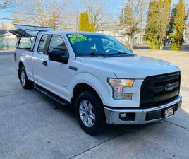 2015 FORD F-150 XL SUPER CAB+CARGO CANOPY 4D.WHITE TRUCK***SALE***