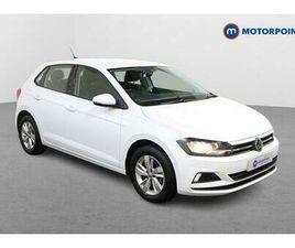 VOLKSWAGEN POLO 2019 VOLKSWAGEN POLO 1.0 TSI 95 SE TECH EDITION 5DR HATCHBACK PETROL MANUAL