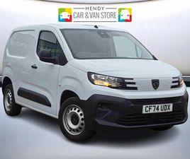 PEUGEOT PARTNER 1.5 BLUEHDI 100 PROFESSIONAL VAN
