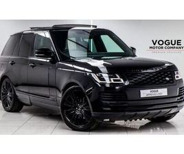 LAND ROVER RANGE ROVER D300 2021 LAND ROVER RANGE ROVER 3.0 D300 WESTMINSTER BLACK