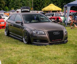 AUDI A3 8P 2.0 QUATTRO AIRRIDE MAXTON 3TLG STANCE SHOWCAR RUDA ŚLĄSKA - SPRZEDAJEMY.PL