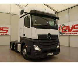 MERCEDES ACTROS 2020 (70 PLATE) MERCEDES BENZ ACTROS 2545 6X2 EURO 6 TRACTOR UNITS