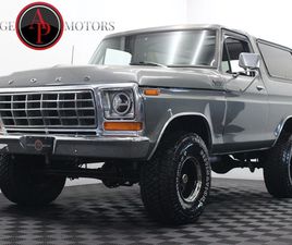 1978 FORD BRONCO V8 AUTO 4X4 ROUND HEADLIGHT CUSTOM