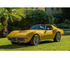 1976 CHEVROLET CORVETTE JAUNE MANUEL, 4 VITESSES CONDUITE...