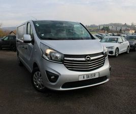 OPEL VIVARO FG 1L6 CDTI 120CV L2 H1 DIESEL 3 PLACES BOITE 6 CAMÉRA GPS USB BLUETOOTH RÉGULATEUR